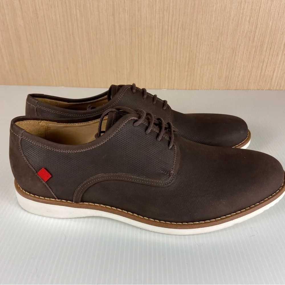 Marc Joseph NY Bowery St Brown Nubuck Oxford 10.5 New With Box